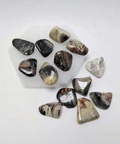 Jaspe Folha Prateada